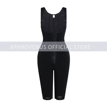 Fajas Colombianas Women Long-pants Full Body Shapewear Postpartum Waist Trainer Shaper Post Liposuction Tummy Control Bodysuit